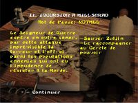 une photo d'Ã©cran de Warcraft 2 - The Dark Saga sur Sony Playstation